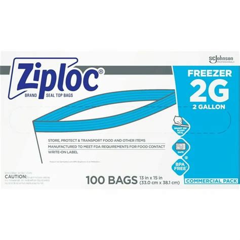 Ziplock Bags 2 Gallon