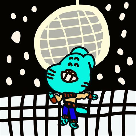 Gumball dancing by zorropuma on DeviantArt