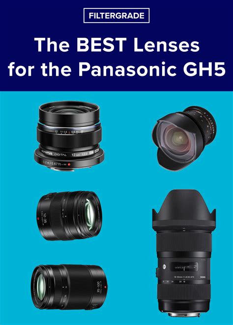 The BEST Lenses for the Panasonic GH5 - FilterGrade