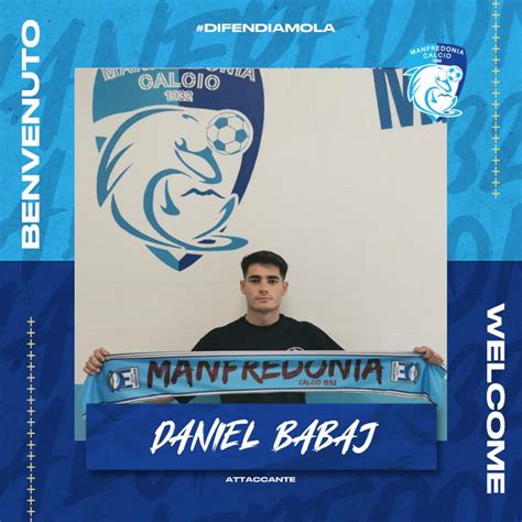 Manfredonia Calcio C La Firma Di Daniel Babaj