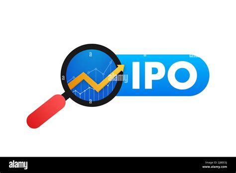 Vector Ipo Initial Public Offering Concept In Flat Style Investment