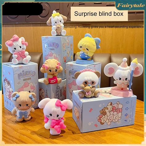 brand  mikko  blooming series blind box toys figurine anime
