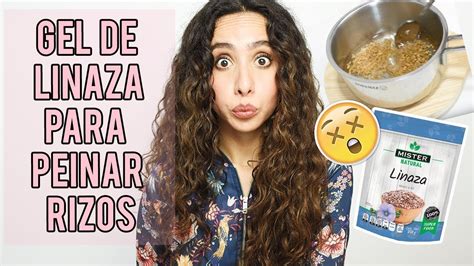 GEL DE LINAZA CASERO PARA PEINAR RIZOS RECETA SÚPER FÁCIL YouTube