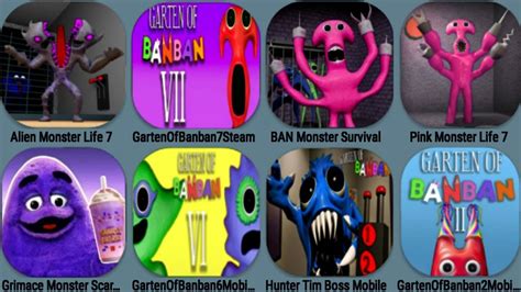 Garten Of Banban 7 FullGame Alien Monster 7 Pink Monster 7 Banban 2