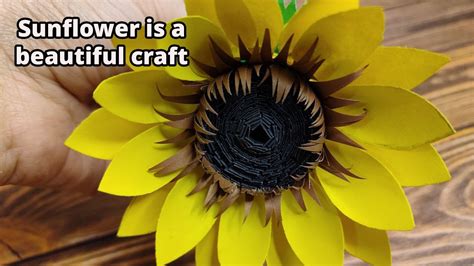 How To Make An Easy Origami Sunflower Origami Sunflower Instructions