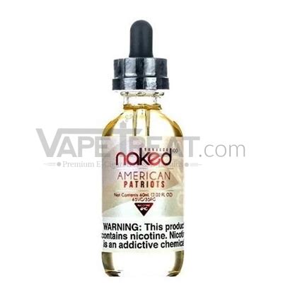 American Patriots Tobacco By Naked Ml Vapetreat