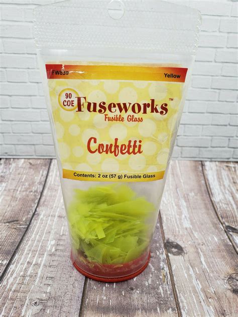 Fuseworks Confetti Fusible Glass 2 Oz 90coe New 8 Colors Ebay