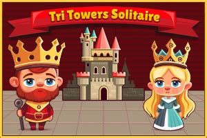 Tri Towers Solitaire HTML5 game