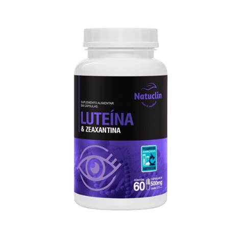 Luteína e Zeaxantina 60 cápsulas 500mg