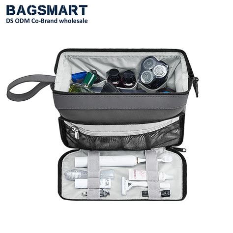 BAGSMART Trousse De Toilette Pour Homme Trousse Cosm Tique Kit Dopp