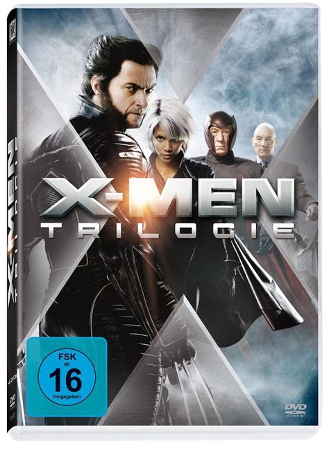 X Men Trilogie 4 DVDs Amazon De Stewart Patrick McKellen Ian