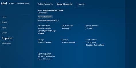 Intel R Iris R Xe Graphics How To Change Active Signal Mode Intel