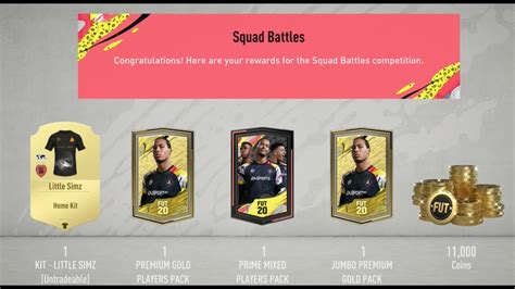 Squad Battle Rewards Gold Here S What I Got Fifa Ultimate Team