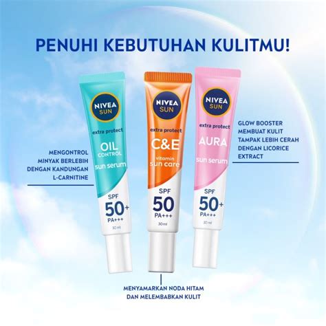 Nivea Sun Face Protection Serum Spf Pa Oil Control Instant