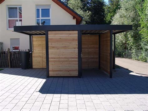 geräteschuppen gerätehaus metall holz garten kaufen bauen modern aus