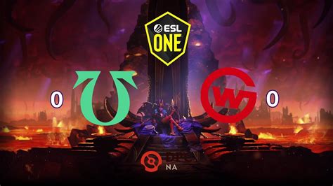 DPC NA División I ESL ONE WINTER Undying vs Wildcard YouTube