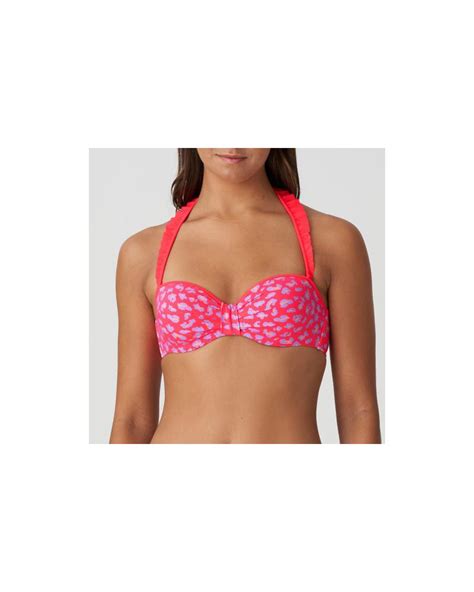 Buy Bikini Balconet Marie Jo Colecci N La Gomera Sizes B Colour Coral