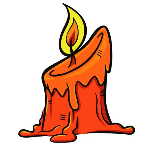 Halloween Cartoon Candles 12980783 Png