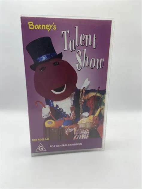 Barney Barneys Talent Show Vhs Bande Vhs Eur 1701 Picclick Fr