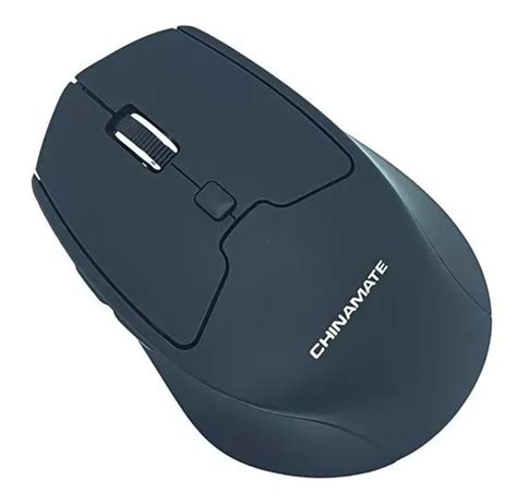 Mouse Optico Usb Sem Fio Recarreg Vel Chinamate Cm Preto