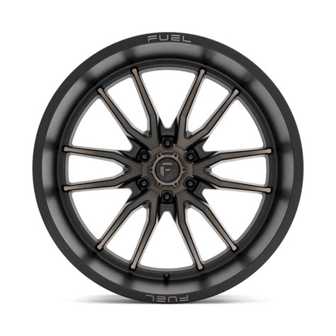 Fuel 1PC D762 CLASH 24X12 44 Matte Black Double Dark Tint Best