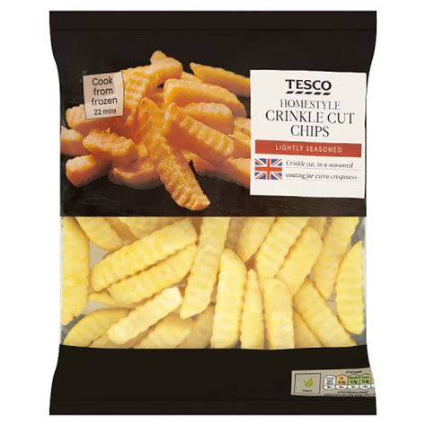 Tesco Homestyle Crinkle Cut Oven Chips 950G | Really Good Culture