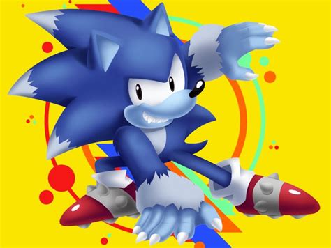 Classic Werehog Sonic By Theenigmamachine On Deviantart Sonic Sonic