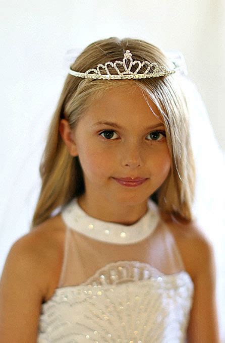 First Communion Dress And Tiara With Veil Town Green