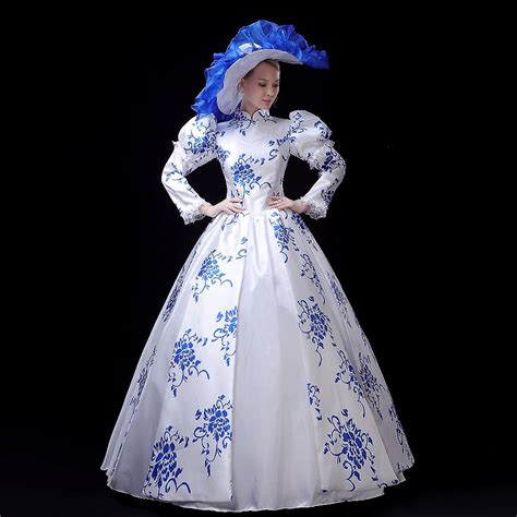 Kemao Victorian Rococo Costume Ball Gown Party Dress Renaissance Dress