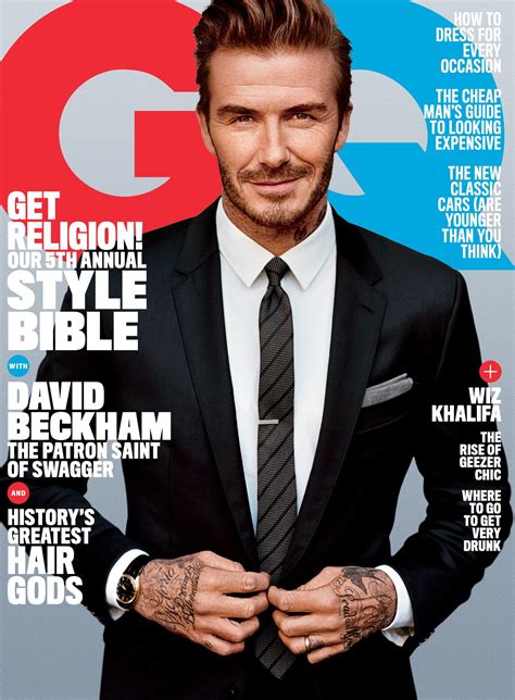 See All The Photos From David Beckhams Gq Cover Shoot David Beckham