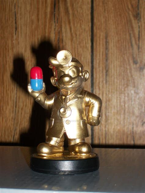 Gold Dr. Mario Amiibo by Megaluigi93 on DeviantArt