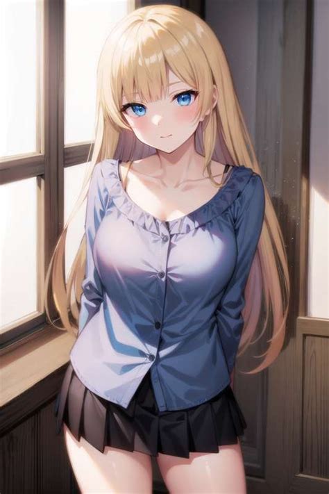 Blonde Hair Girl By R Koni From Patreon Kemono