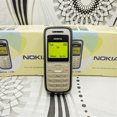 Ready Stock Nokia 1200 Original Keypad Phone With Flashlight Large