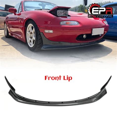 Carbon Wide Body Front Lip For Mazda Mx Na Miata Roadster Rb