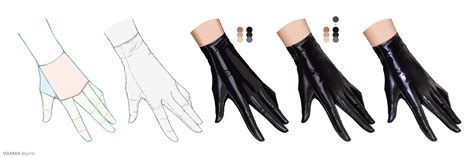 How To Draw A Hand Gloves At Lincoln Sparks Blog