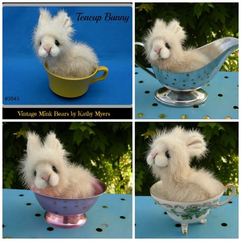 Designed By Kathy Myers: Tiny Teacup Bunnies