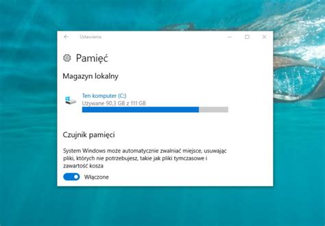 Jak automatycznie usuwać niepotrzebne pliki w Windows 10