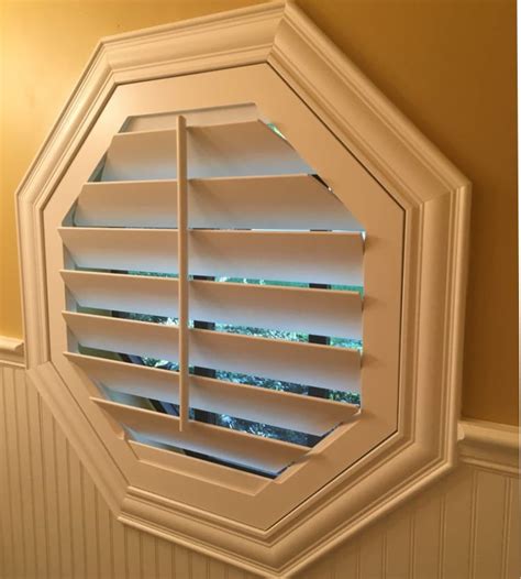 Octagon Window Shutters The Best Window Treatment For Your Octagon