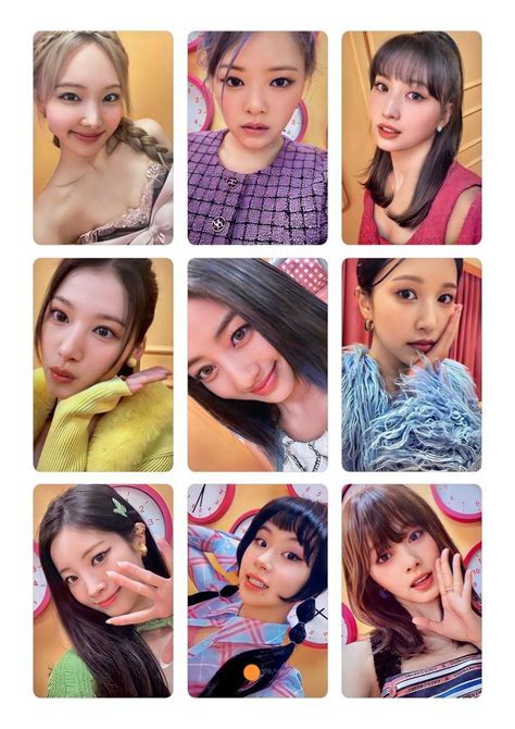 Twice Between Photocard Template Front Archive Photocard