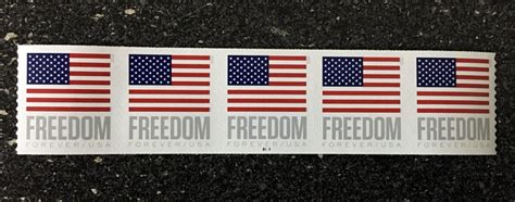 2023USA 5789a Forever US Flag Freedom PNC Plate B111 Coil Strip 5