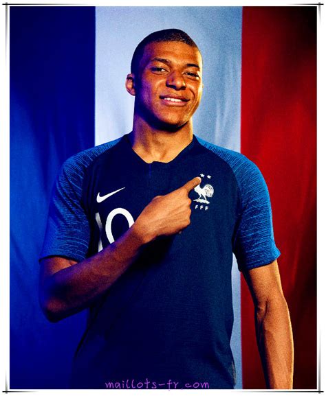 Maillots Fr 2 Etoiles Coupe Du Monde 2018 Champion France Mbappe 10