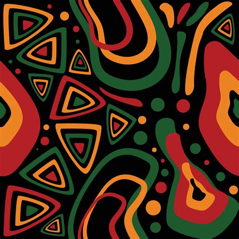 Pan Africa Seamless Pattern Concept Vector Art At Vecteezy