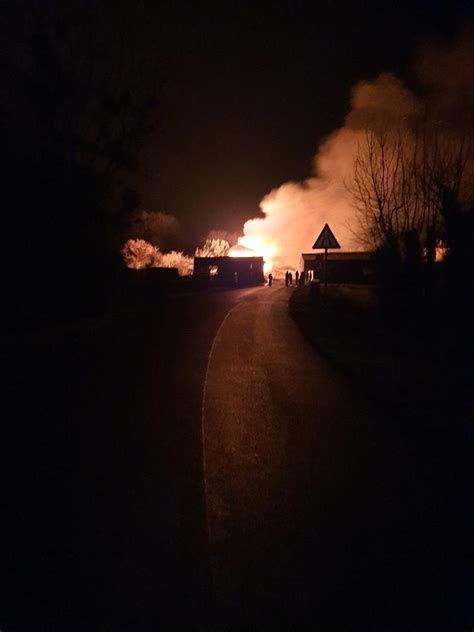 Explosion dune maison en Vendée Il y avait dénormes flammes on