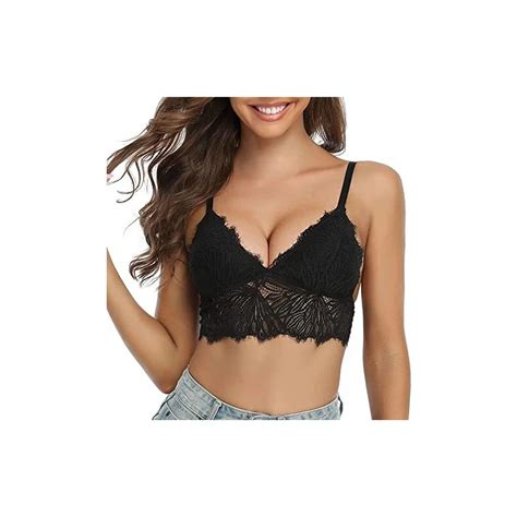 Shekini Elegante Reggiseni Da Donna In Pizzo Bralette Con Imbottito