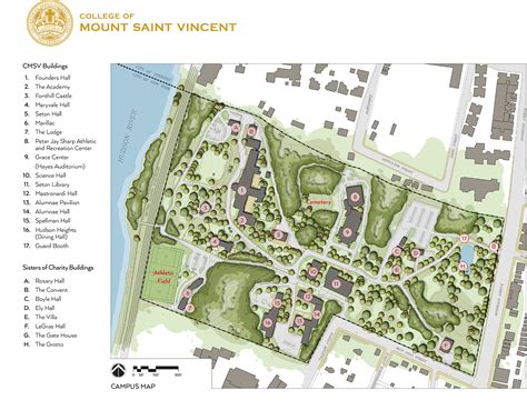 Map and Directions - College of Mount Saint VincentCollege of Mount ...