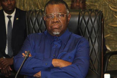 The Namibian On Twitter President Hage Geingob On Friday Expressed