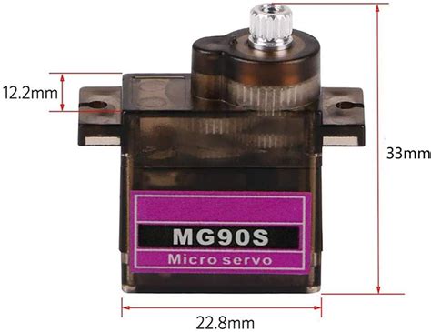 Pcs Mg S Servo G Micro Servo Motor Metal Geared Micro Servo Motor G