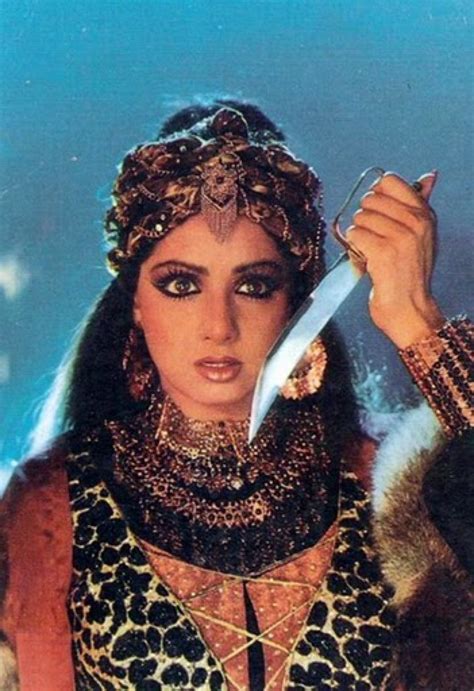 Sridevi In Khuda Gawah Vintage Bollywood Indian Aesthetic Retro