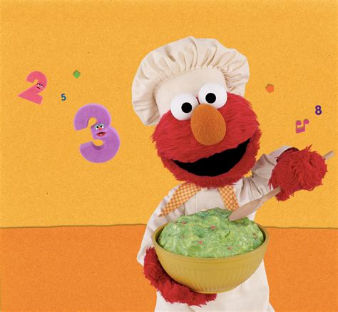 Cooking With Auntie Ina: Auntie, Elmo, and Guacamole