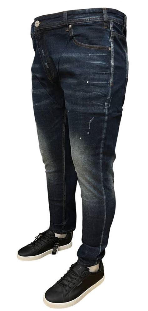 Mod Jeans Slim Fit Taglie Forti Uomo Vik